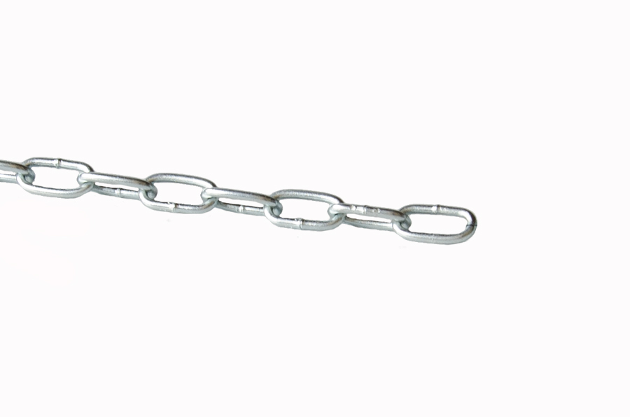 Welded chain, short link DIN 5685-A