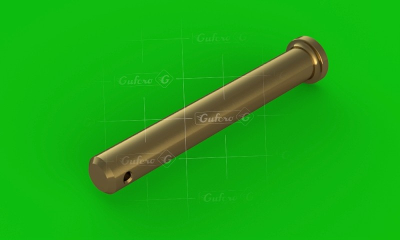 Clives Pin with 1 hole - galvanized