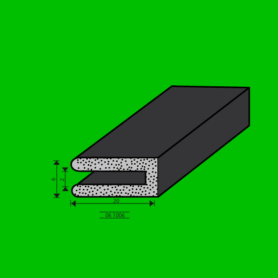 Sponge profile 250077 