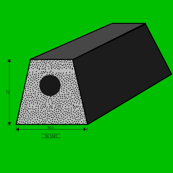 Sponge profile 061041 