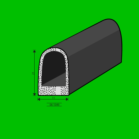 Sponge profile 061049 