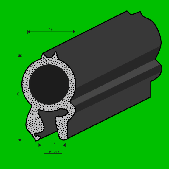 Sponge profile 061073 