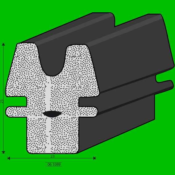 Sponge profile 061089 