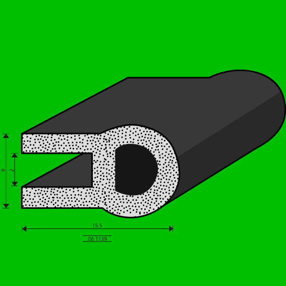 Sponge profile 061139 