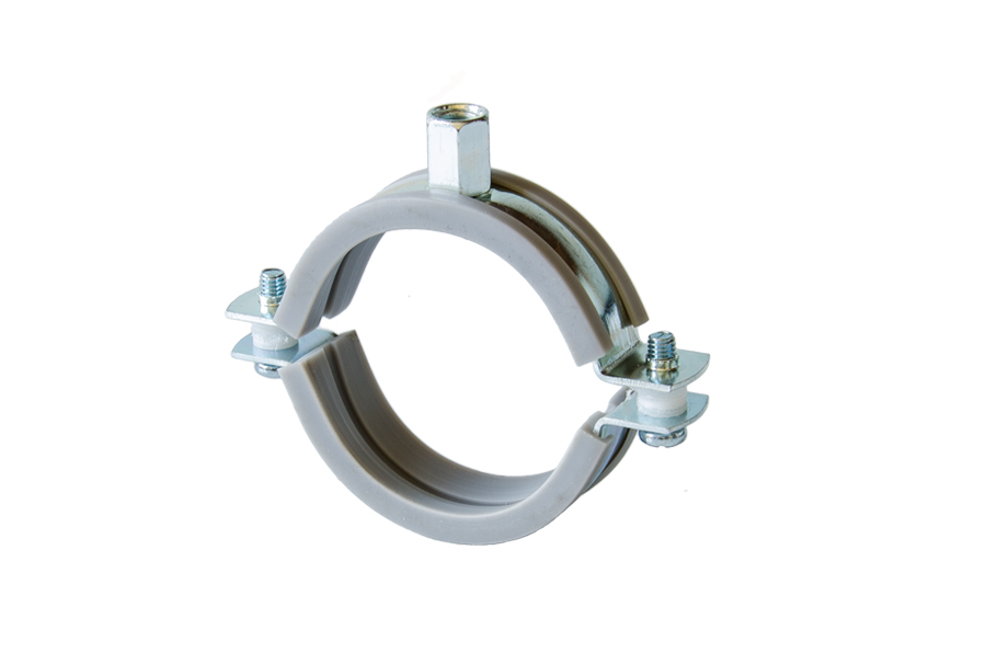 Double screw slide pipe clamp