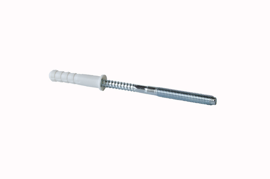 Knock-in screw COMBI with wall plug