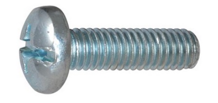 Cross recessed countersunk head screw DIN7985